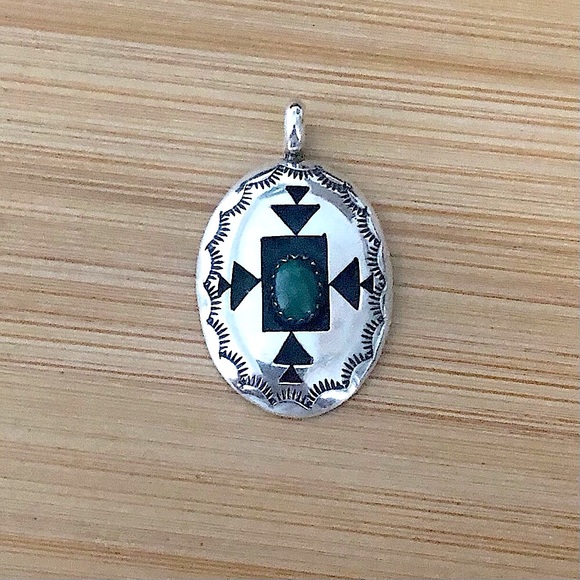 $89  Signed Estate S.W. Pendant & Designer Chain  P STERLING & P.R. EX 925 Italy - Picture 3 of 8